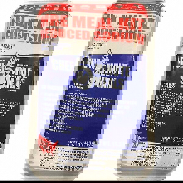 Ready-to-Eat Meals; Type: Variety Assortment; Includes: Spaghetti & Meatballs, Beef Stew, Chicken Pasta Parm, Chicken Creole w/Brown Rice, Chicken Patty in BBQ Sauce w/Rice & Beans & Pasta Fagioli; Contents/Features: Instant Granola Cereal w/Latte; Season